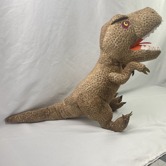 Universal Studios Jurassic World Dominion Raging T-Rex Pillow Buddy Plush 22" - Picture 3 of 13